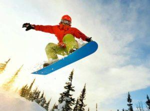 Трюки сноубордистов