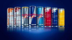 Линейка продуктов Red Bull